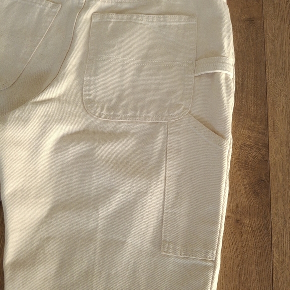 J. Crew High Rise 90's Classic Straight Leg Carpenter Jeans in Natural NWT - Picture 7 of 13